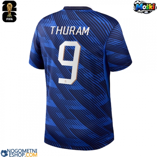 Moški Nogometni dresi Francija Marcus Thuram #9 Domači SP 2026 Kratek Rokav